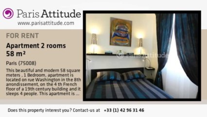1 Bedroom Apartment for rent - Arc de Triomphe, Paris - Ref. 7816