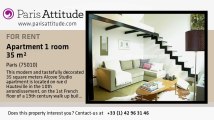 Alcove Studio Apartment for rent - Grands Boulevards/Bonne Nouvelle, Paris - Ref. 4766