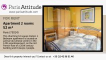 1 Bedroom Apartment for rent - Alésia, Paris - Ref. 4308