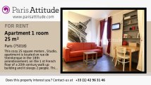Studio Apartment for rent - Sacré Cœur, Paris - Ref. 8965