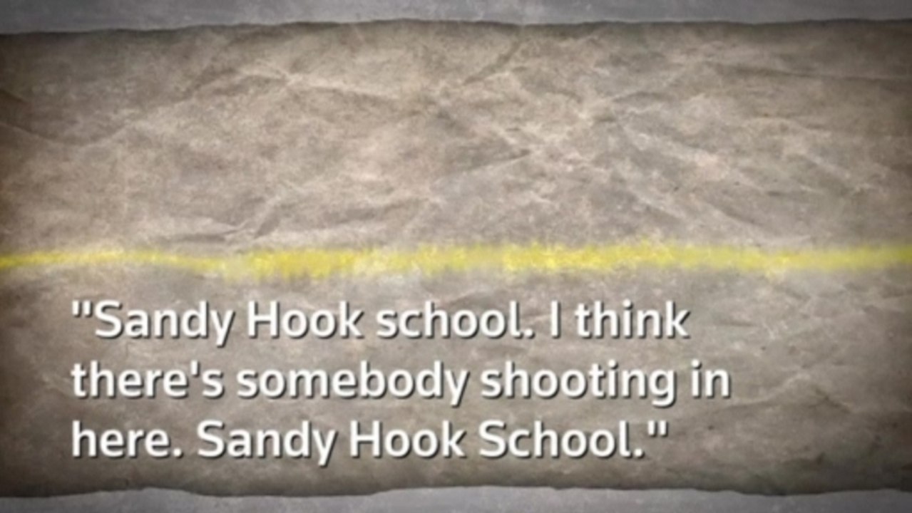 "They're still running. They're still shooting," says 911 caller at Sandy Hook
