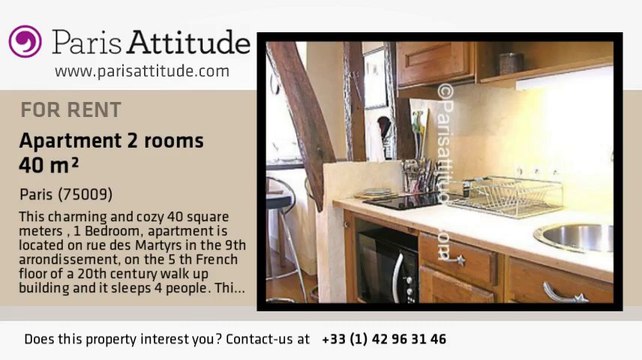 1 Bedroom Apartment for rent - Poissonnière, Paris - Ref. 6142