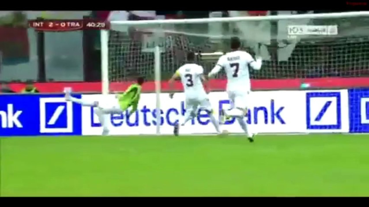 Ishak belfodil goal - inter 2-0 trapini 04-12-2013