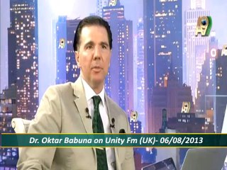 Oktar Babuna on Unity Fm UK (06.08.2013)