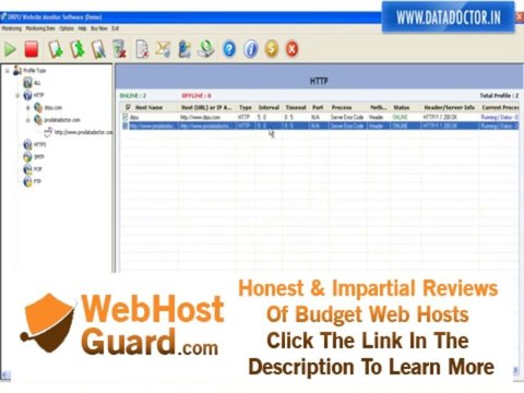 free website web server downtime monitoring how to monitor sites hosting server uptime download