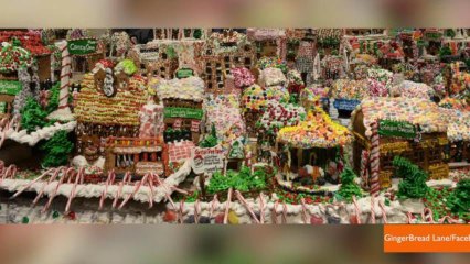 World's Largest Edible Gingerbread Village Weighs 1.5 Tons