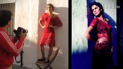 Filippa Hamilton for Elle Spain (2012) Behind the Scenes