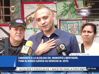 Yván Olivares: "No hay arma más importante que el derecho al voto"