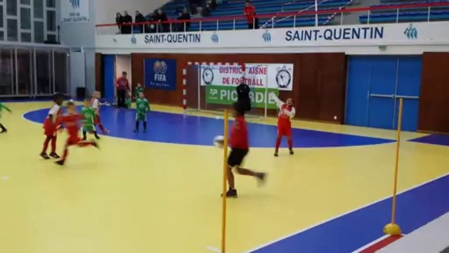 u7 féminine de GGBF au plateau organisé en lever de rideau de France Hongrie à St Quentin