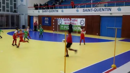 u7 féminine de GGBF au plateau organisé en lever de rideau de France Hongrie à St Quentin
