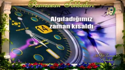 Ramazan Sohbetleri 2013 - 4. gün (12 Temmuz 2013)
