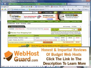 Web Hosting with GoDaddy