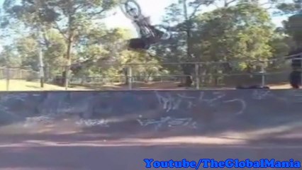 The Bmx Flair Trick Faceplant