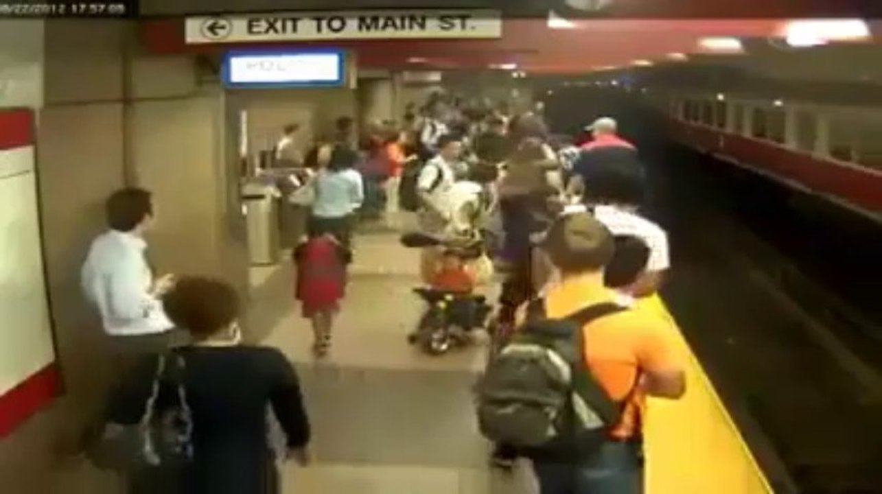 Real hero !!! saving life of public