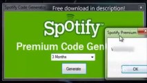 Free Spotify Premium Code Generator Hack December 2013