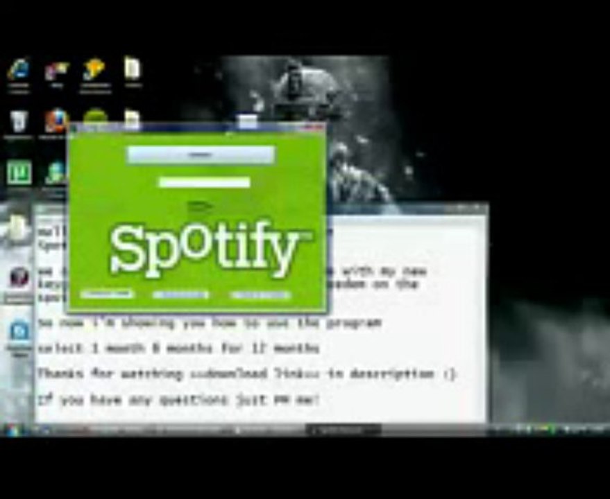 OFFICIAL Spotify Premium Code Generator Keygen 2013 Download