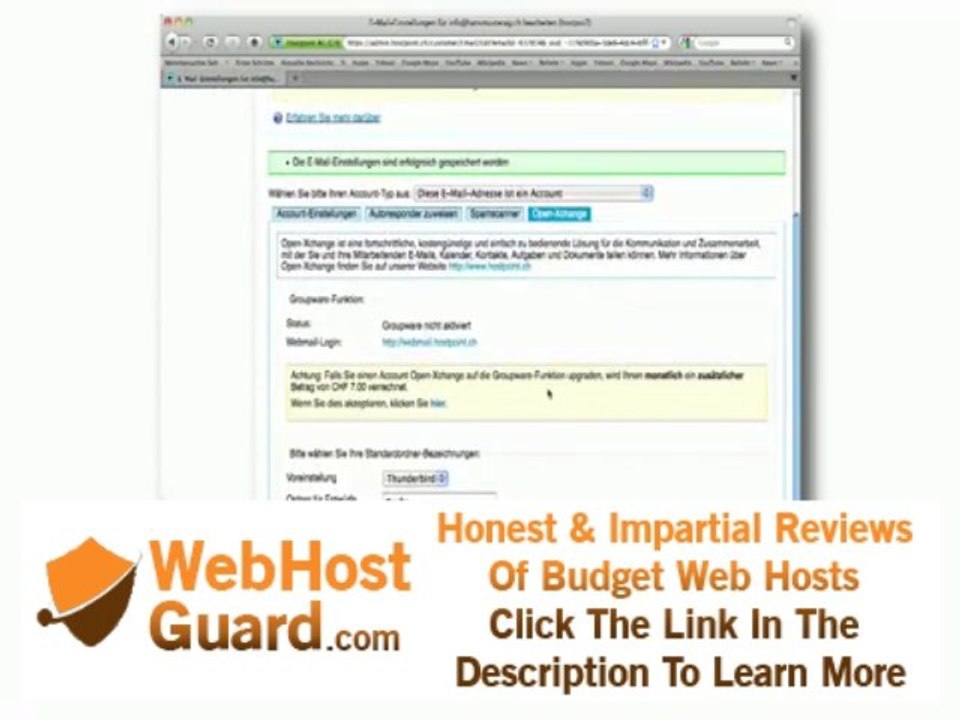 Hostpoint Control Panel - Manage your web hosting with just a few simple mouse clicks