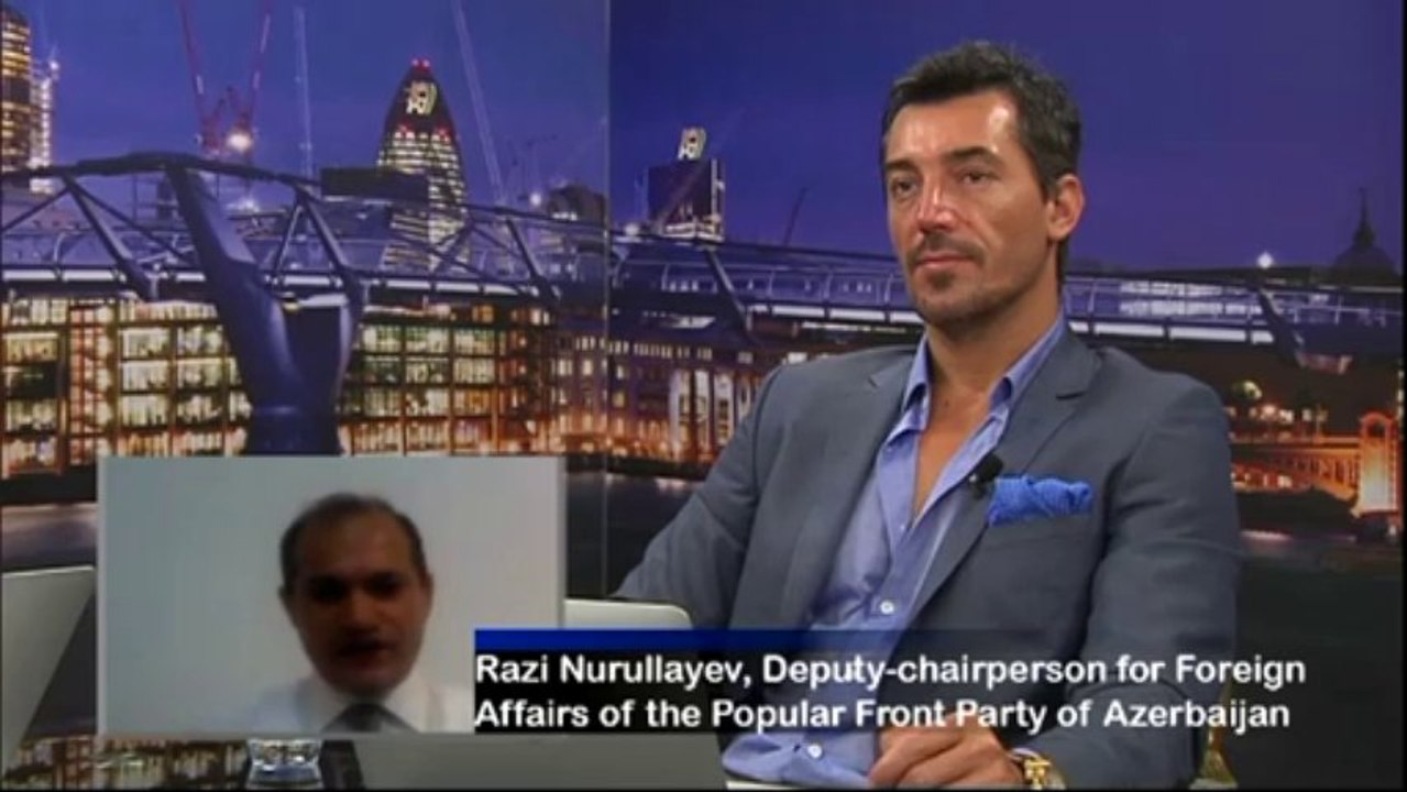 Building Bridges Gateway program with our guest Razi Nurullayev Deputy-chairperson for Foreign Affairs of the Popular Front Party of Azerbaijan (Jun 13, 2013)