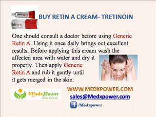 Buy Generic Retin A Cream Online