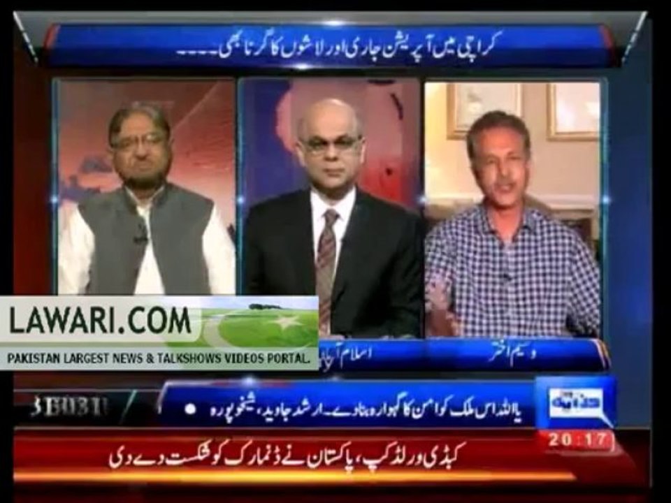 Dunya @ 8 With Malick - 4th December 2013