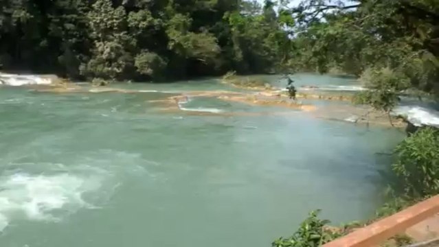 CASCADES AGUA AZUL – TUMBALA ÉTAT DE CHIAPAS (MEXIQUE) LE 20 NOVEMBRE 2013