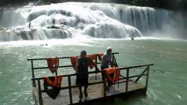 CASCADES AGUA AZUL – TUMBALA ETAT DE CHIAPAS (MEXIQUE) LE 20 NOVEMBRE 2013