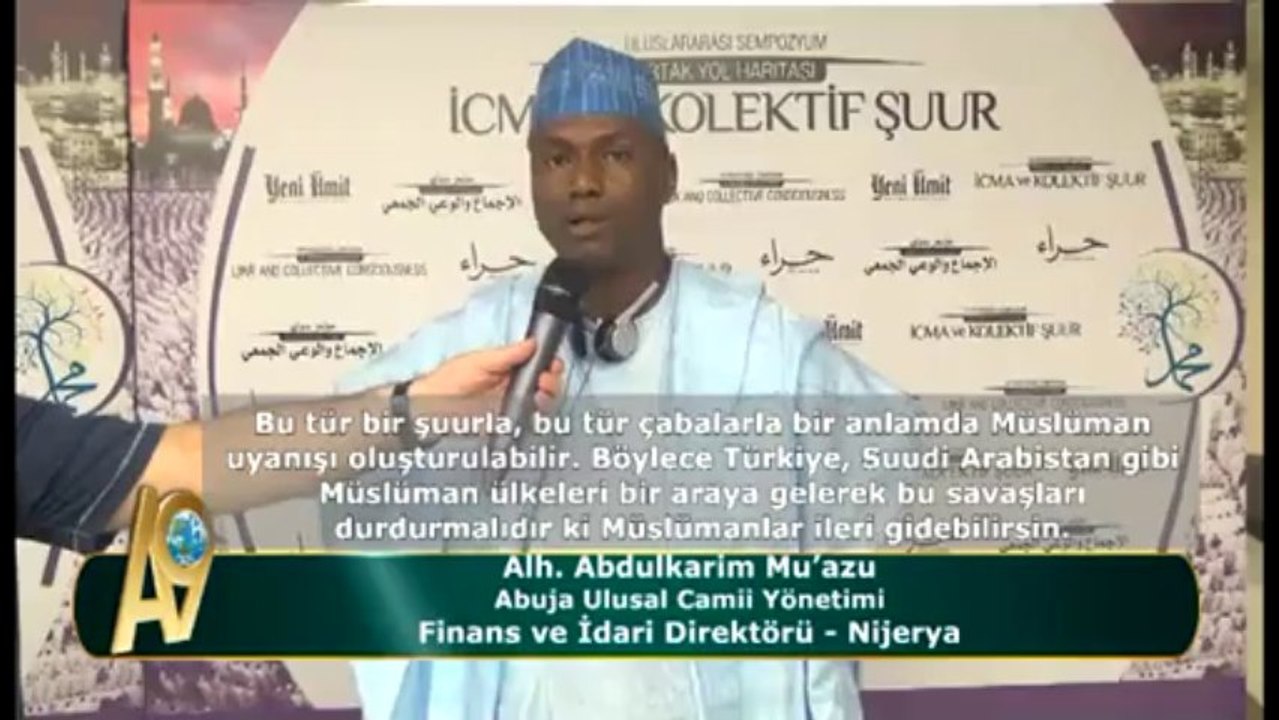 Alh. Abdulkarim Mu'azu, Abuja Ulusal Camii Yönetimi Finans ve İdari Direktörü - Nijerya