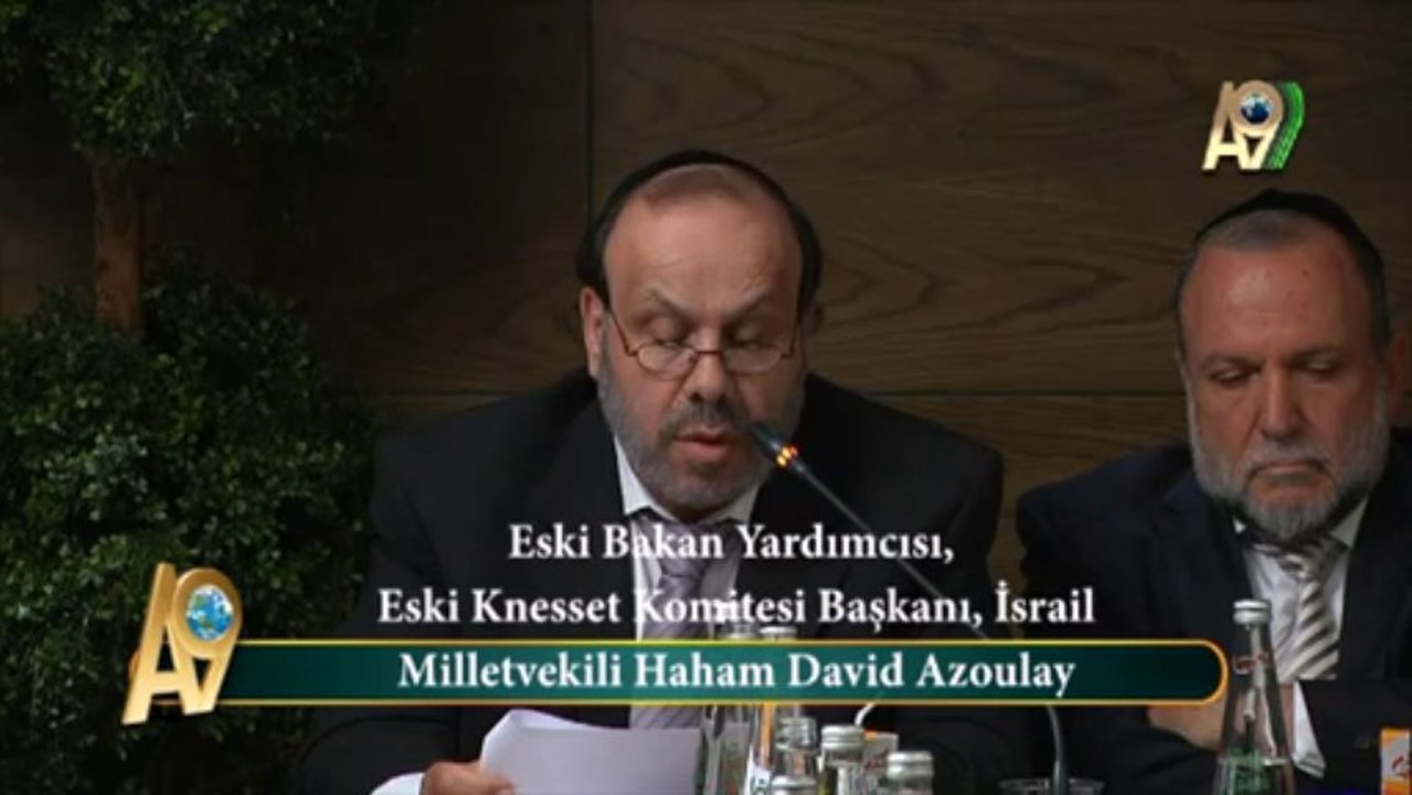 Milletvekili Haham David Azoulay, Eski Bakan Yardımcısı, Eski Knesset Komitesi Başkanı, İsrail