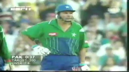 Pak v Aus - Carlton & United Series 1997 Pak Won By 4 Wickets