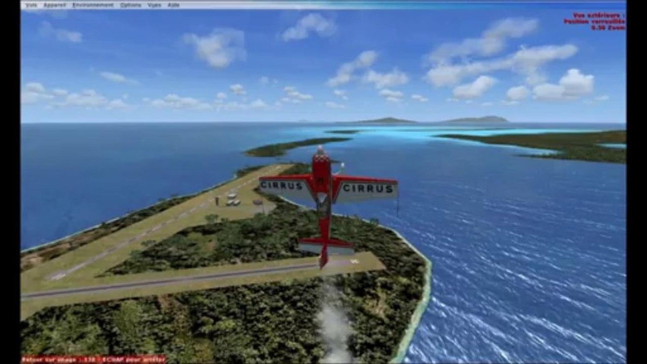 Exercices de base voltige FSX