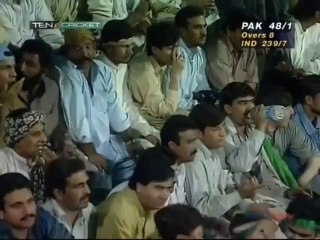 Shahid Afridi's Big Six Vs India In Sharjah