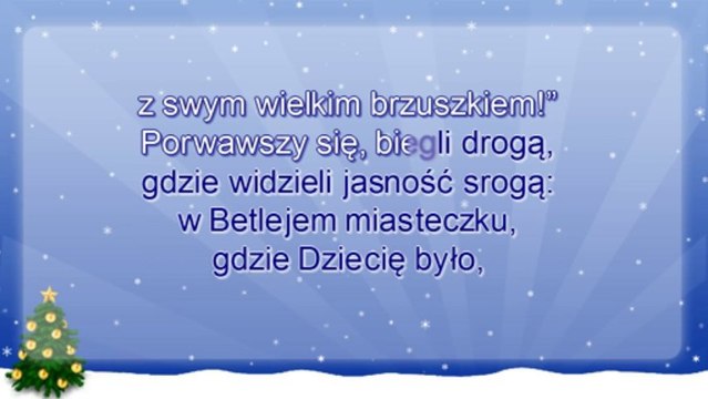 Polskie Kolędy - Dnia jednego o północy - Kolęda + tekst (karaoke)