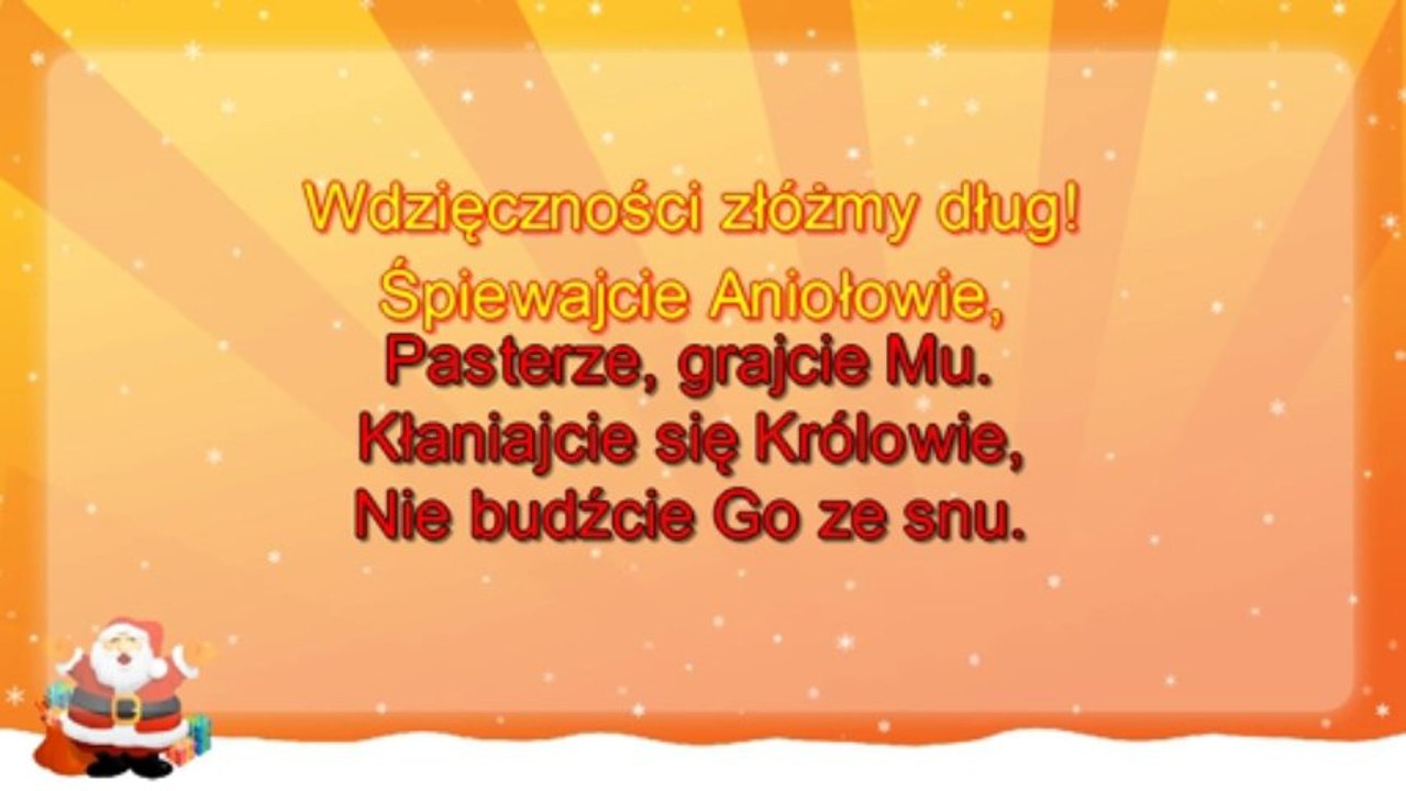 Polskie Kolędy - Do szopy hej pasterze - Kolęda + tekst (karaoke)