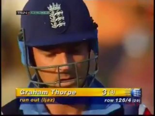 Silly Run Out Of Graham Thorpe