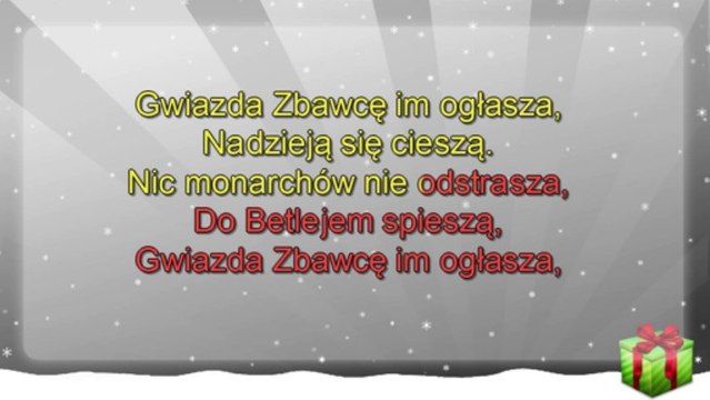 Polskie Kolędy - Mędrcy świata - Kolęda + tekst (karaoke)