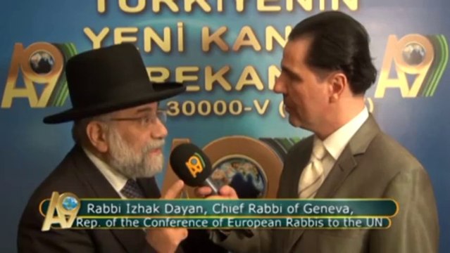 Rabbi Izhak Dayan, Chief Rabbi of Geneva, Rep. of the Conference of European Rabbis to the UN