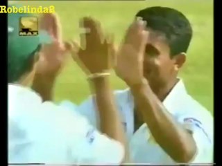 Abdul Razzaq Test Hat-Trick vs Sri Lanka