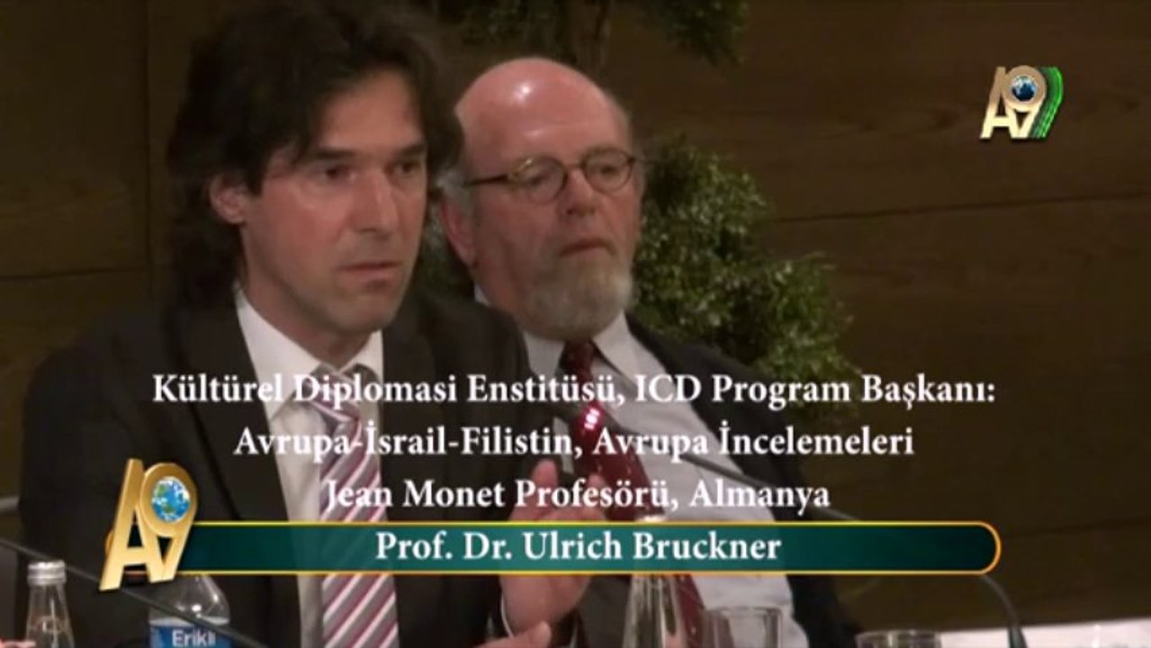 Kültürel Diplomasi Enstitüsü, ICD Program Başkanı: Avrupa-İsrail-Filistin, Avrupa İncelemeleri Jean Monet Profesörü, Almanya Prof. Dr. Ulrich Bruckner