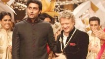 Abhishek Bachchan at Rohit Bal’s Finale For AVIBFW 2013 !