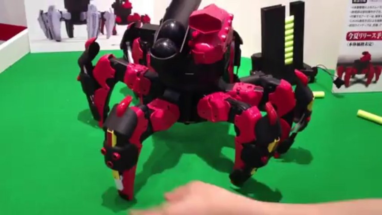 attacknids le le robot araignée