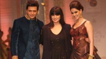 Riteish and Genelia Deshmukh Walks For Neeta Lulla's Show at AVIBFW 2013 !