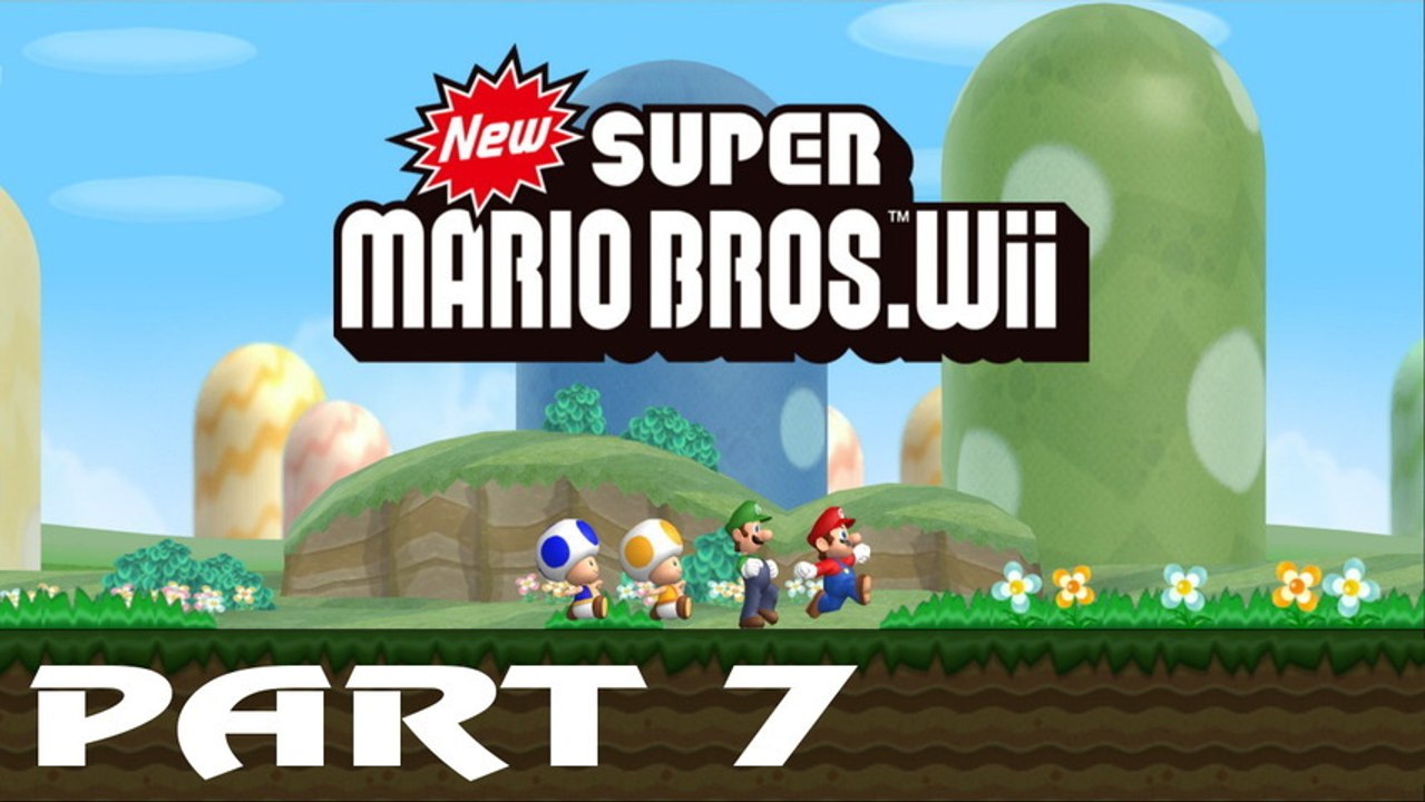 New Super Mario Bros. Wii - Walkthrough Part 7
