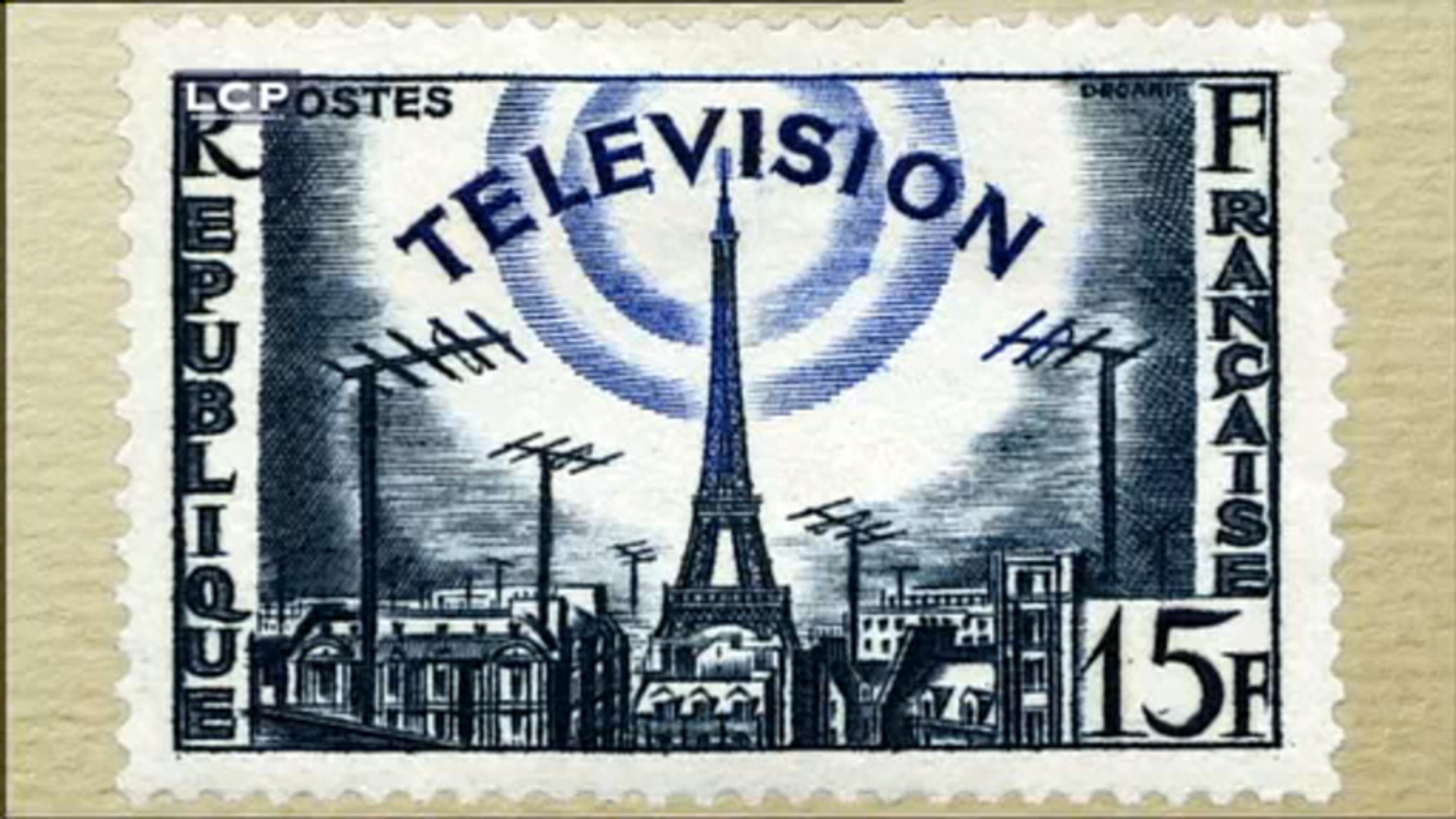 Histoires de timbres : Histoires de timbres - la télévision