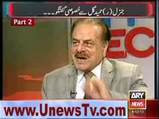 Hameed Gul Ne Musharraf Ki waat Laga Di