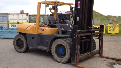TCM 10 tonne - Diesel Forklift - Container handler