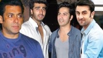 Salman Ignores Ranbir, Prefers Arjun Kapoor & Varun Dhawan !