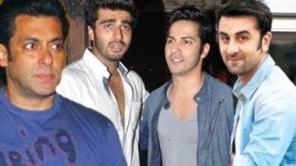 Download Video: Salman Ignores Ranbir, Prefers Arjun Kapoor & Varun Dhawan !