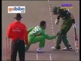 Most funniest Dismissal in Cricket history Shahid Afridi Wicket