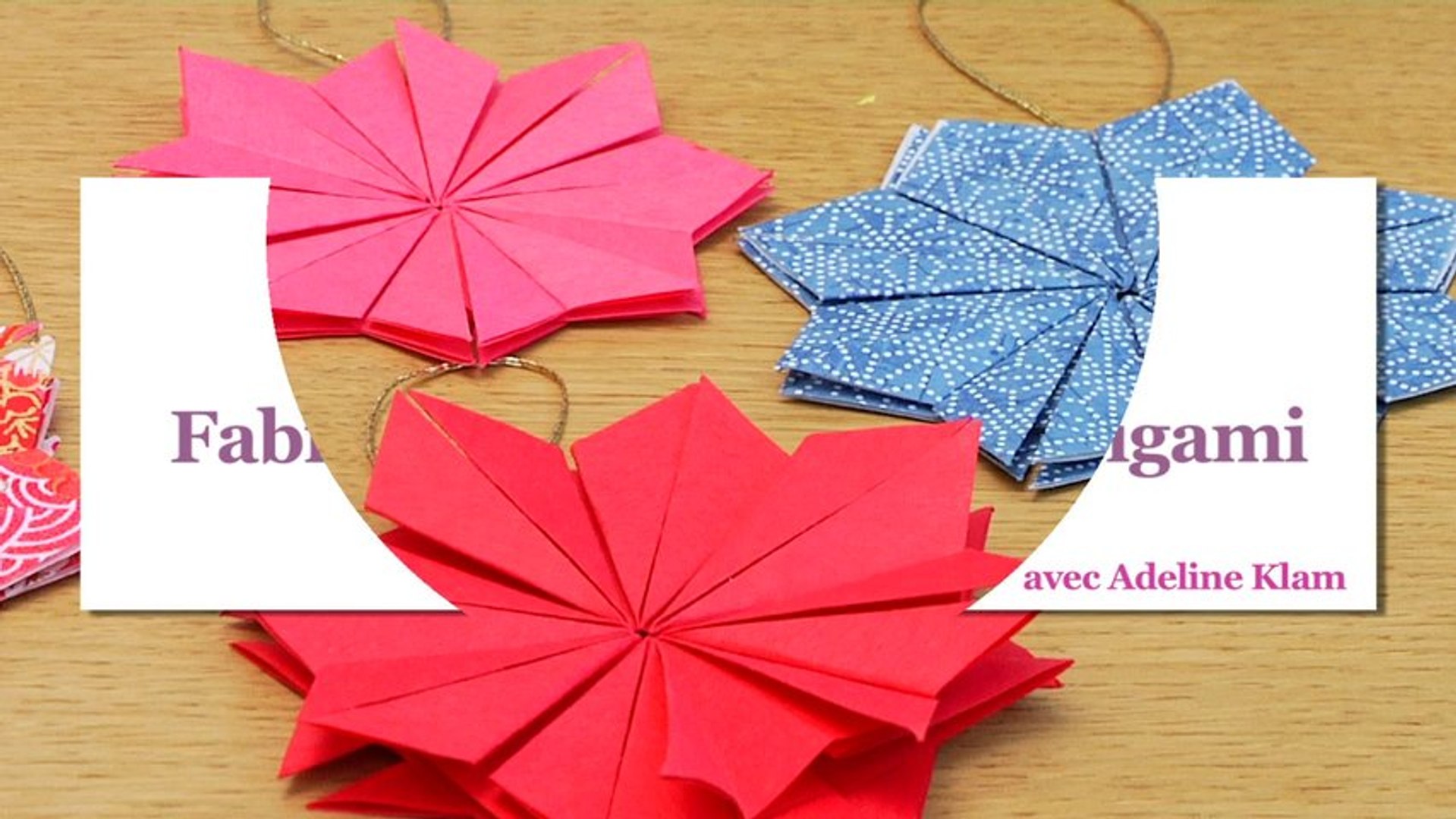 Fabriquer une étoile en origami - Marie Claire