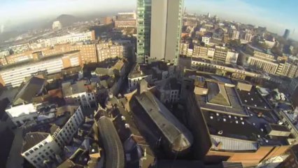 Charleroi Ville Basse vu du ciel